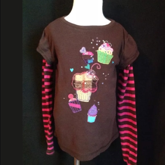 Pink Puffer Vest & Embellished Shirt 💗 Size 5 - Picture 3 of 5